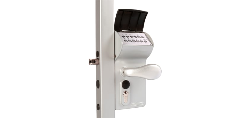 Locinox Valentino Surface Mounted Battery Powered Code Lock - Silver