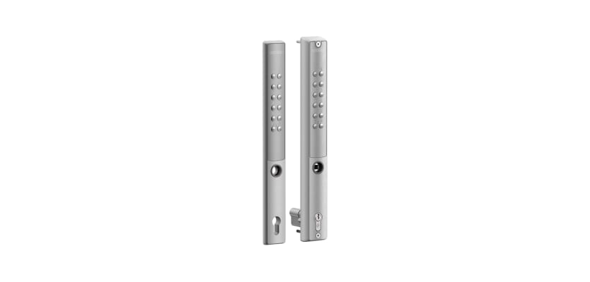 Locinox Vera Battery Powered Code Lock for Insert Locks - Silver