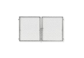  Chain Link Residential Drive Gate (Leaf Pair) 48" Tall x 120" Wide