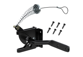 Universal Gate Latch & Spring Set 4.57" 