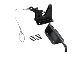 Universal Gate Locking Bar Bolt with Retainer 7−5/16"×2−5/16" 