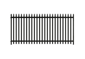 Straight Palisade Fencing Kit 7' (83") High 