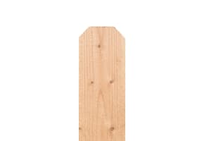 Japonica Cedar Dog Ear Picket 5/8" x 5-1/2" x 8'