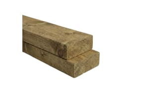 Pressure Treated Pine Dimensional Lumber 2" x 4" x 10'