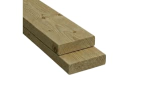 Pressure Treated Pine Dimensional Lumber 1" x 4" x 8'