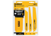 DeWalt reciprocating bi-metal blade set 6-piece demolition saw blades with ToughCase storage packaging product image