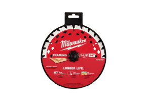 Milwaukee 7‑1/4" 24T Framing Circular Saw Blade