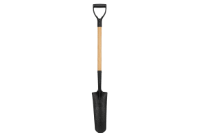 16" Drain Spade With Wooden D-Handle