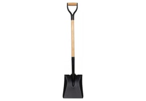 Square Point Shovel With Wooden D-Handle