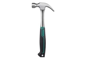 16oz Claw Hammer With Steel Handle & Smooth Face