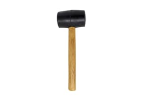 16oz Black Rubber Mallet