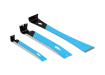 Ox Pro 3-piece handy bar set featuring assorted sizes of steel pry bars.