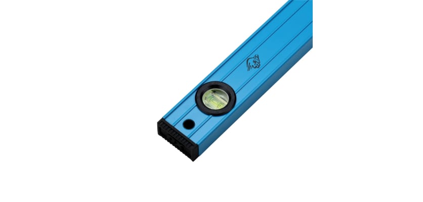  Gemini said Detail of the OX Tuff Level end cap and vertical spirit vial.
