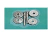 A 6-piece nickel-bonded diamond grinding disc and wheel set with two rubber mandrels.