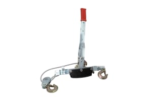 4-Ton Double Gear Come-Along Winch With 2 Hooks