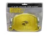 Packaged 2" x 20' yellow tow strap with metal safety hooks