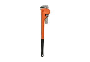48" Pipe Wrench With Black Dipped Handle