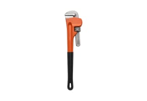 24" Pipe Wrench With Black Dipped Handle
