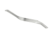 Curved metal 3/8" x 1/2" brick jointer on a white background.