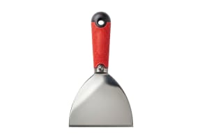 4" Stainless Steel Scraper With Soft Grip