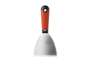 3" Stainless Steel Scraper With Soft Grip