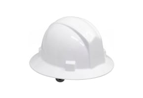 Full-Brim Safety Helmet (White)