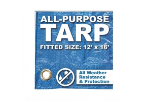 12' X 16' Blue Poly Tarp