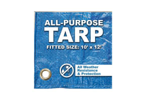 10' X 12' Blue Poly Tarp