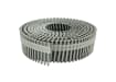 A coil of 0 degree plastic sheet siding nails with a hot-dipped galvanized finish.