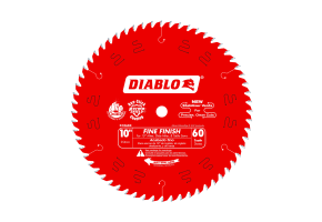 Diablo 10", 60 Teeth Fine Finish Blade