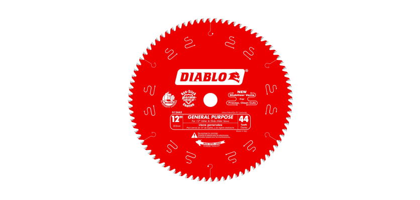 Gemini said Diablo 12 inch 44-teeth general purpose carbide circular saw blade for miter saws.