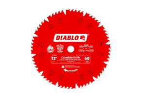 Diablo 12", 60 Teeth Combination Blade 