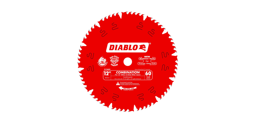  Gemini said Diablo 12-inch 60-teeth combination circular saw blade for miter and slide miter saws.