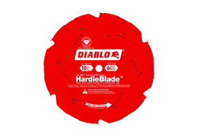 Diablo 10", 6 Teeth PCD HardieBlade™ for James Hardie