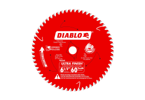 Diablo 6-1/2" x 60-Teeth Ultra Finish Saw Blade