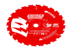 Red Diablo 7-1/4 inch 24-tooth Demo Demon framing saw blade for circular saws.