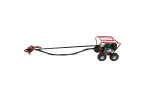 Little Beaver Earth Drill, 8 HP Honda Engine Roll Cage & Flat Free Tires