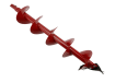 7" Little Beaver Auger bit showing the durable flighting and cutting edge