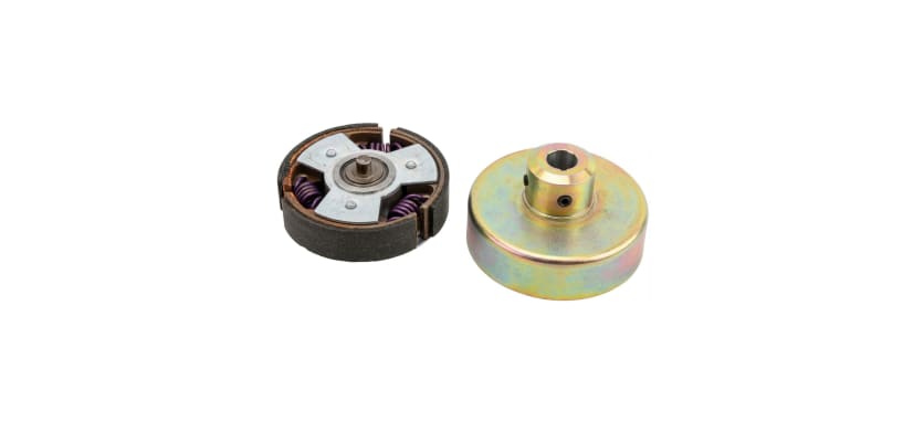 Replacement 3/4 inch bore clutch drum and rotor assembly for Little Beaver drills.