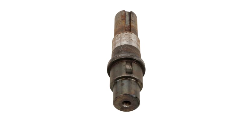 Precision-machined replacement transmission shaft for Little Beaver mechanical earth drill gearboxes