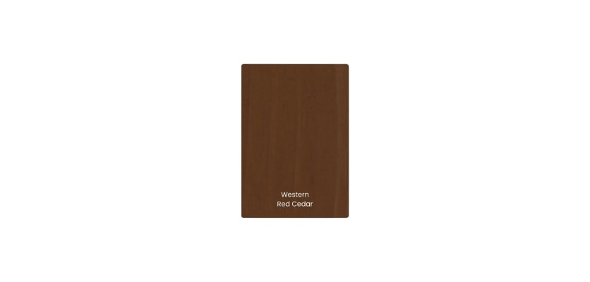 Huemiller Western Red Cedar All Seasons wood fence stain.