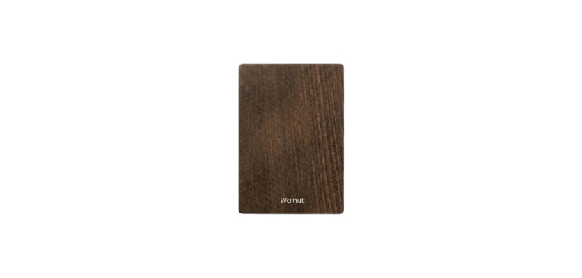 Huemiller Walnut Wood Stain & Sealant Color Swatch