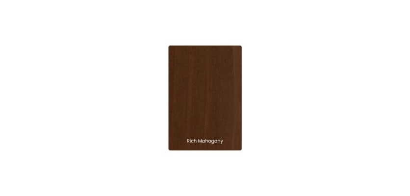 Huemiller Rich Mahogany Combo Fence and Deck Stain Color Swatch