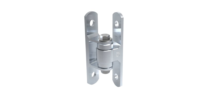 D&D Hardware Bolt-On BadAss gate hinge for 1,000 lb non-welded gate installations