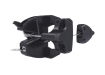 D&D LokkLatch Regular S3 black polymer keyed gate latch for privacy fences.