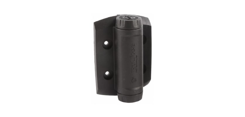 TruClose Series 3 Heavy Duty Hinges with 1-leg bracket for heavy metal gates.