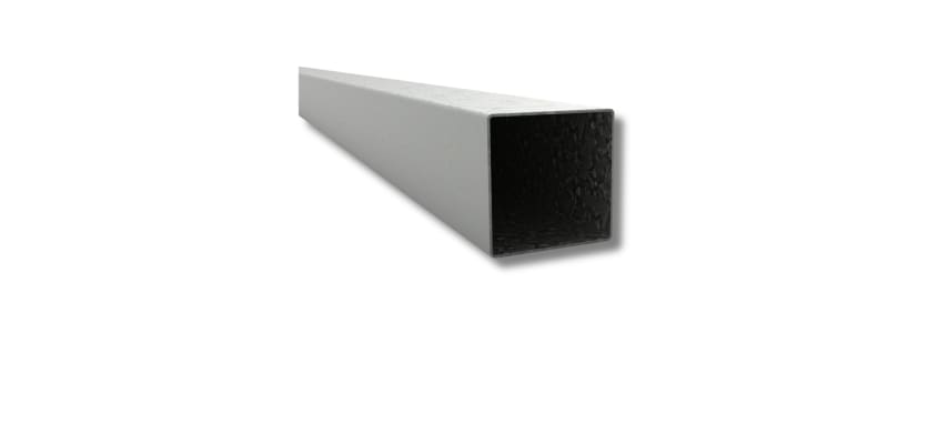 Galvanized 4 inch square steel tube 10 feet long for heavy duty main pillars