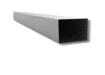 Galvanized 4 inch square steel tube 10 feet long for heavy duty main pillars