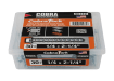 Bulk thirty count box of one quarter inch Cobra Tork concrete screw anchors