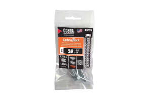 Cobra Tork 3/8" x 3", 2pcs